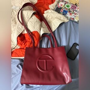 Oxblood Telfar (Like New Condition)